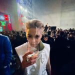Amber Liu Instagram - Cheers to a great night with LV 🥂 @louisvuitton @NicolasGhesquiere #LVVOYAGER #LVPREFALL24 #NicolasGhesquiere #LouisVuitton