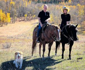 Amber Marshall Instagram - I’m thankful for so many things. 🍁 

This past weekend was Thanksgiving for us in Canada and I was very happy to have my dad and step-mom join us. I don’t get to see them very often, but when I do, we always make the most of it. 

I’m thankful for the time I have with those I hold close to my heart, and for beautiful autumn rides in the place I call home. I’m thankful for a good meal, a place to hang my hat and an incredible man to share that space with, and maybe a chai lattes in front of a warm fire with dogs asleep at our feet. 

My heart is with anyone who is affected by war and the horrific acts around the world. Keep those who mean the most to you close, and love them with all your heart. In a world where there is so much fear, misunderstanding and hate, choose kindness. ❤️