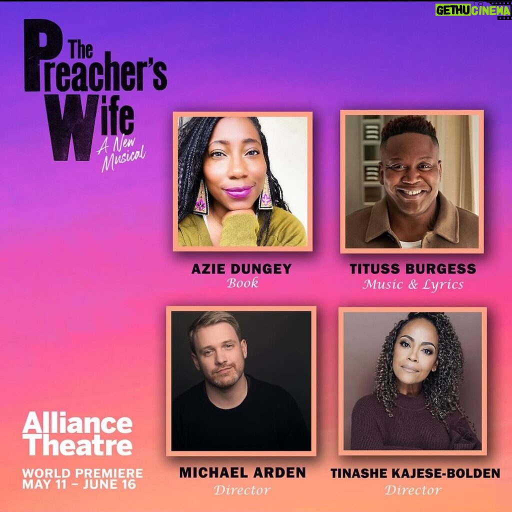 Amber Riley Instagram - I CAN FINALLY SAY IT 😂😂😂😂 I am so excited to be a part of this amazing cast and company! Aahhhhh so iconic! So yall can stop interrogating me now, YES I’m back on the stage!!!! Come see us!!! @preacherswifemusical