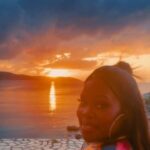Amber Riley Instagram - Filming in Greece. Sometimes I can’t believe my life 💗🥹 Hair&📸 : @marvinzworld_ Makeup: @veechanda