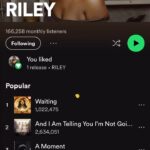 Amber Riley Instagram - Over a million views on SPOTIFY! “Waiting” with me and @omarion! It’s a first as a feature for me yall! Keep listening 🙌🏾