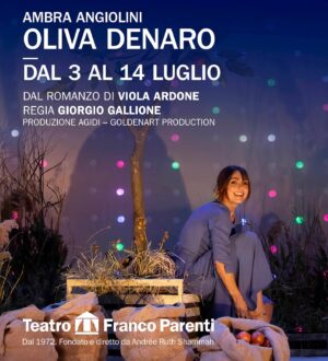 Ambra Angiolini Instagram - “ OLIVA  DENARO “ a grande richiesta ( mi sembra incredibile ) TORNA AL @teatrofrancoparenti  di MILANO DAL 3 luglio al 14 luglio …..
Milano vuota mi sembrerà se NON TORNI TU #🧡 per info e biglietti da oggi è attiva  la prevendita - link in bio -