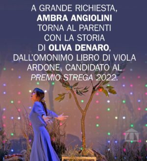 Ambra Angiolini Instagram - “ OLIVA  DENARO “ a grande richiesta ( mi sembra incredibile ) TORNA AL @teatrofrancoparenti  di MILANO DAL 3 luglio al 14 luglio …..
Milano vuota mi sembrerà se NON TORNI TU #🧡 per info e biglietti da oggi è attiva  la prevendita - link in bio -