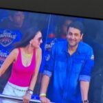 Ameesha Patel Instagram - DELHI —- IPL Match — DELHI vs MUMBAI —- @kuunalgoomer