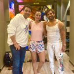 Ameesha Patel Instagram - Fabulous workout session with my super fit and fabulous hot friend @yashbirla at his new gym PUMP In Mumbai —— opens tomorrow— lovedddd the gym —!!! 🏋🏻‍♀️🏋🏻‍♀️🏋🏻‍♀️🏋🏻‍♀️🏋🏻‍♀️🏋🏻‍♀️best wishes darling @yashbirla