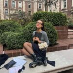 Amelie Zilber Instagram – College core 😲🫢🤭 
Avec ma Dior Jolie🫶🏻 @dior @diorbeauty