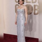 America Ferrera Instagram – Some fun & fave red carpet moments from last night! ❤️❤️❤️❤️❤️ @goldenglobes @barbiethemovie