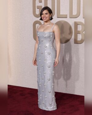 America Ferrera Instagram - Some fun & fave red carpet moments from last night! ❤️❤️❤️❤️❤️ @goldenglobes @barbiethemovie