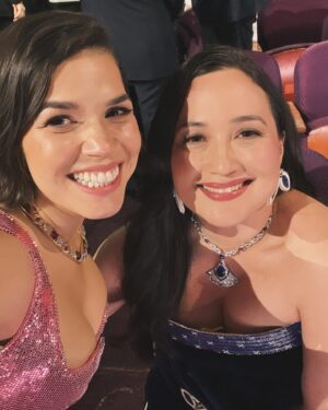 America Ferrera Instagram - Oh I’m sorry did you think I was gonna go to the Oscars and not take a million selfies? Part 1  #fangirl @theacademy