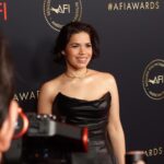 America Ferrera Instagram – Leather at the Luncheon 🖤
Celebrating BARBIE at the #AFIawards #Top10FilmList #2023 

@karlawelchstylist 
@hairbyaviva 
@carolagmakeup