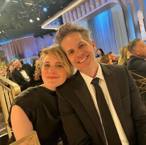 America Ferrera Instagram - 💖BTS of a joyful night celebrating @barbiethemovie and all the incredible work acknowledged at @goldenglobes