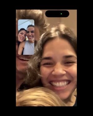 America Ferrera Instagram - Re-enactment for @ryanpierswilliams of when I got the news that I’m Academy Award nominated!!!!!! 😭😭😭 He was taking the kids to school so I was at home alone but he insisted on a re-do 😂. And then there was a lot of screaming with some of my sisters on FaceTime. I’m still processing. Needless to say- wow! What a thing! Childhood dream realized. 😭🤯 Thank you @theacademy @barbiethemovie and the Queens Greta and Margot who we all know deserve everything for what they gifted the world! 💖
