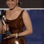 America Ferrera Instagram – Thank you to @criticschoice for honoring me with the #SeeHer Award. I’m so glad for the opportunity to speak from my heart about what it means to me.🤎