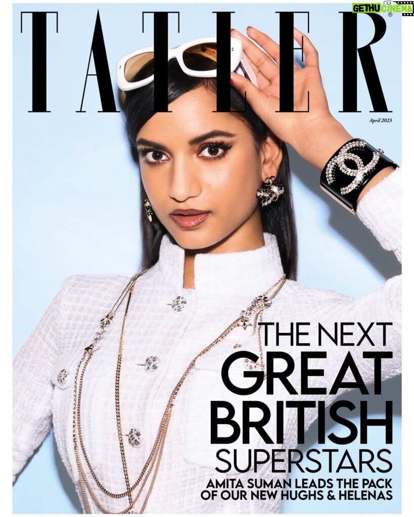 Amita Suman Instagram - Netflix sensation @amitasuman_ goes stratospheric on the cover of Tatler’s April issue, chic in @chanelofficial. She’s the breakout star of cult fantasy series @shadowandbone, but Suman’s own story is equally epic: from the mountains of Nepal to the peak of the social scene. @eilidhhargreaves meets the must-watch actress of the moment. Click the link in bio for the full interview and don’t miss the April issue, on sale 2 March. Photographed by @alexbramall and styled by @hannahteare.