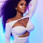 Amiyah Scott Instagram - the 𝔼𝕧𝕠𝕝𝕦𝕥𝕚𝕠𝕟 🧬 #HappyBirthdayToMe • shot by @cameron.blake hair @shambreyhair