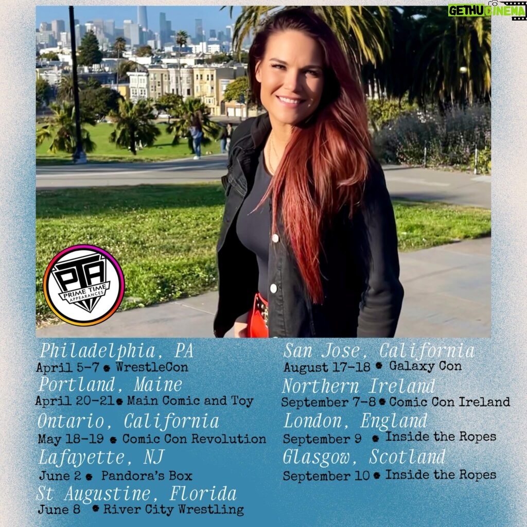 Amy Dumas Instagram - New dates added! Where will I meet you in 2024 and where should I come that isn’t already on the tour?? Let me and @primetimeappearances know!