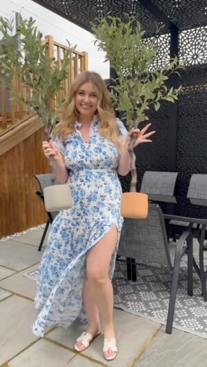 Amy Hart Instagram - AD | So excited! Spring is here and summer is in the post ☀️🌻😎👌 It’s the perfect time for a garden makeover, and as you know I’m a massive B&M fan and let me tell you their Garden & Outdoor range has wowed me! I love dining alfresco, and can’t wait to have brunches, lunches, BBQ’s and dinner with friends and family in our fab newly zooshed up garden - not to mention chilling on our new sun loungers (well as chilled as you can ever get with a one-year-old 🤣🤣🤣)
Such a great range, amazing quality, and as always, fantastic value for money. Head to @bm_stores now and transform your outside area - and get those summer holiday vibes without having to get on a plane! Let me know what your fave products are 👇

Tuscan Villa Lazy Susan - £8
Tuscan Cool Bag - £14
Tuscan Food Cover - £4
Pineapple Drinks Dispenser - £14
Coastal Speckled Plate - £2.50
Crackle Wine Glass - £2
Crackle Tumbler - £2
Pineapple Cups - £4
Coastal Wooden Bowl - £8
Brighton Beach Section Plate - £2
Seaside Ice Lolly Moulds – 4pk - £3
Solar Lantern - £15
Citronella Glass Candle with Rope - £12
Olive Trees - £25
XL Rug - £18
Flat Fold BBQ - £20
BBQ Tool Set 3pc - £4
Seville 7pc Dining Set - £250
Solar String Light – 10pk - £15
Chip & Dip Board - £12
Sun Lounger - £135
 
#BMstores #BMgarden #bandmhaul #BMSS24 #gardendesign #gardendecor #summerdecor #gardenstyle