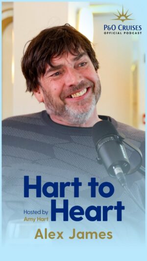 Amy Hart Instagram - We’re excited to share the latest episode of The Official P&O Cruises Podcast – Season 1: Hart to Heart.

Musician Alex James chats to Amy Hart about all things travel, cooking and of course, Blur – it’s magic! 💙

Watch the full episode on our YouTube channel 🎙