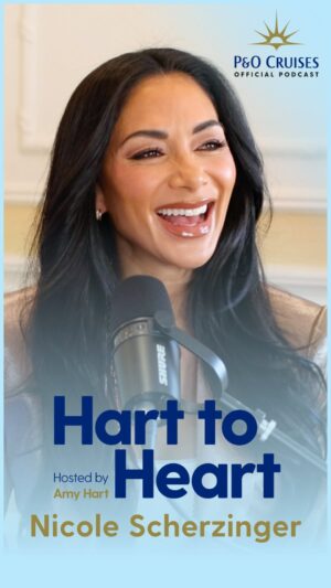 Amy Hart Instagram - Multi award-winning performer and Arvia’s godmother Nicole Scherzinger is here for the final episode of The Official P&O Cruises Podcast – Season 1: Hart to Heart 🎙️

Chatting with host Amy Hart, Nicole covers all from fulfilling her West End dreams to her favourite holiday destinations and, of course, her new P&O Cruises entertainment experience, Schhh 🤫

Watch the full episode on our YouTube channel (and find the rest of the season on there too!) 💙