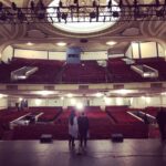 Amy Lee Instagram - This tour has been an amazing adventure, flying by so fast I’ve hardly had time to post anything! So get ready for some flashbacks. This was after the show in Boston late Sunday night. I like to go back onto the stage sometimes, after its all over and the gear is all loaded out, and just soak it in. I’m so honored to play such a beautiful and historic place, (fun fact about The Orpheum- in addition to many other epic performers and speakers, it’s where the 3 Stooges had their first gig!!) and so grateful to work with such good friends. 15 years, Beth! Thanks for always sticking by my side 🥂😘 #bff