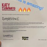 Amy Lee Instagram - As usual I am touched by the love and generosity of our beautiful fans in Chile. Thank you for always going over the top for us! In simpler times we would have gathered all together for hugs and pictures and now we have to go to greater lengths not to get sick so the tour can go on. I just wanted to say we love you just the same, and thank you for all the amazing presents, letters and art! It was a challenge to fit it all on this table! ❤️