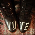 Amy Lee Instagram - Early voting starts in my state tomorrow. Already got my boots on! 🤘 🗳 #vote
