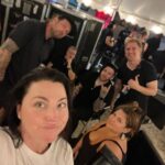 Amy Lee Instagram - Ok so not getting to play last night SUCKED but here’s the lemonade: I’m grateful I got to catch up with friends backstage while we waited around to maybe go on, some of which I hadn’t seen in years. I’m grateful no one was hurt, the gear wasn’t destroyed, grateful the trailer I was in didn’t blow away (NGL I got on the ground for a minute there!) We love you Raleigh and hope tonight ends better! Till next time. Stay safe out there!