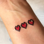 Amy Lee Instagram - Well, I held out for 36 years but today I got my first tattoo. It’s exactly what my brother wanted, but didn’t get the chance to get. I always thought it was cool but it means more to me now. Besides the fact that playing Zelda together was one of our favorite things, he took a piece of my heart with him when he left. I love you forever, Robby!