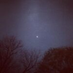 Amy Lee Instagram - Cloud cover overhead tonight. I see no stars, no moon, only one thing: Venus. Interpretations, please...