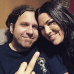 Amy Lee Instagram - Alright, alright, I’m not gonna be the only one not to post my @terrybalsamo666 selfie. Love you forever, Sweet T!
