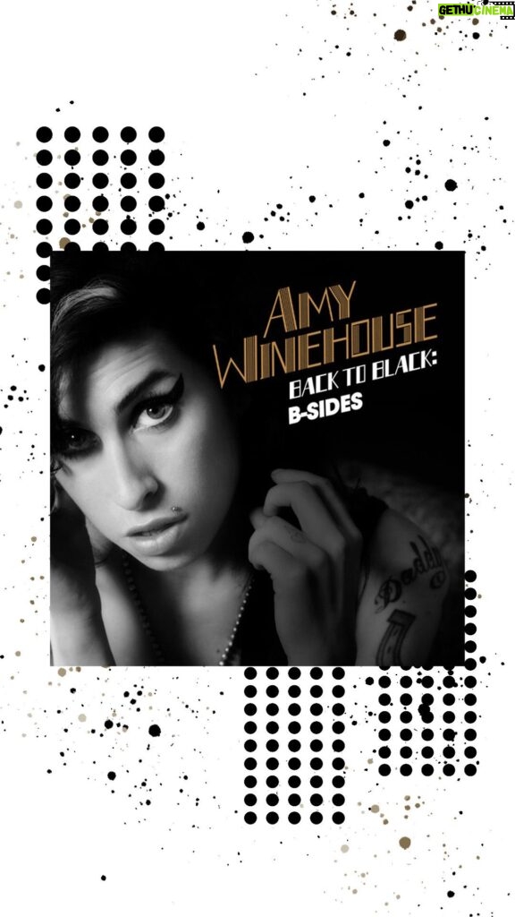 Amy Winehouse Instagram - Today we celebrate the 15th anniversary of Amys ‘Back to Black: B-Sides’ released in 2008, it features a compilation of live performances, demos and previously unreleased material from the recording sessions of Amy Winehouse’s album ‘Back to Black’.
