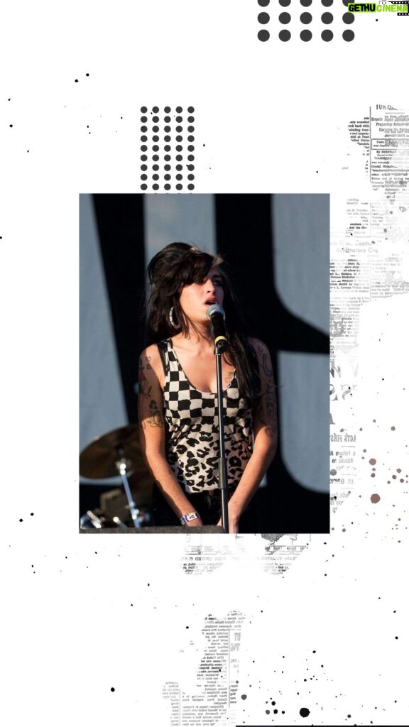 Amy Winehouse Instagram - Amy jumped on stage with the band The Specials in the summer of 2009 at V Festival, and peformed "You're Wondering Now" and "Ghost Town".