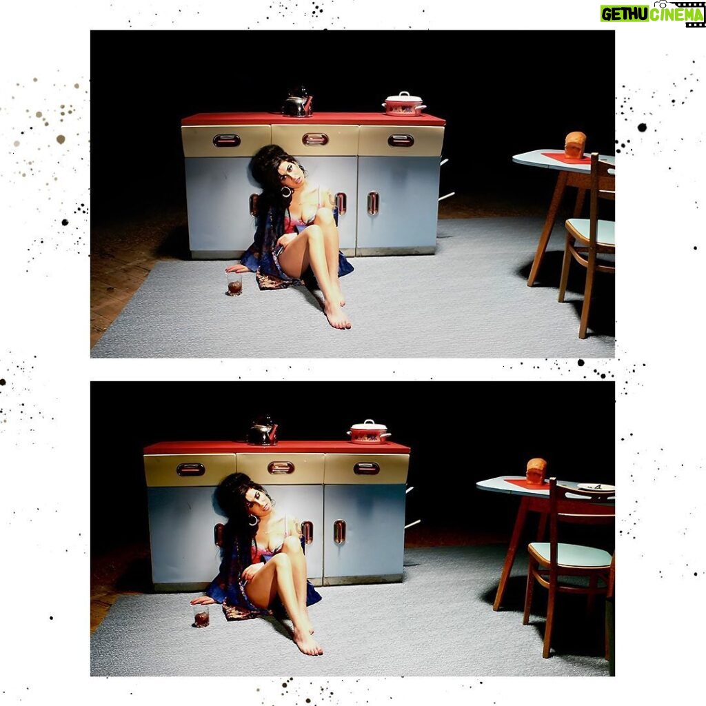 Amy Winehouse Instagram - "There'll be none of him no more; I cried for you on the kitchen floor..." Amy photographed on the set of the “You Know I’m No Good” music video in 2006. 🤍