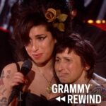 Amy Winehouse Instagram - #GRAMMYRewind ⏪ When the world first heard #AmyWinehouse’s Back to Black in 2006, the album changed pop music forever with its nostalgic, love-stricken grief, becoming her most enduring legacy. In honor of the beloved beehive-wearing chanteuse and the release of a new Winehouse biopic, @backtoblackfilm, we are celebrating her life and timeless music. Look back at the 50th GRAMMY Awards in 2008, when she won her first five #GRAMMYs, including Record Of The Year and Song Of The Year for “Rehab” as well as Best New Artist.
