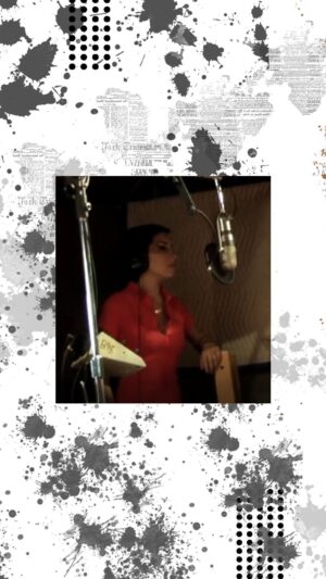Amy Winehouse Instagram - Amy and Mark Ronson’s original recording of ‘Back To Black’ in the studio.