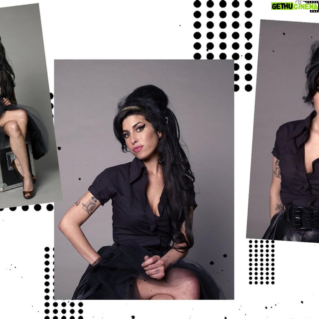 Amy Winehouse Instagram - Amy at her most glamorous photographed by Jason Bell in 2007, with her signature beehive hair style and classic cat eye. 🖤