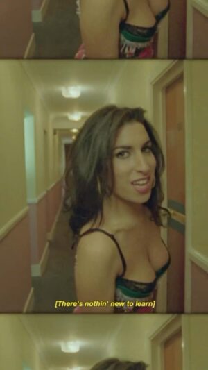 Amy Winehouse Instagram - Watch the brand new lyric video for Amy’s ‘In My Bed’, the third single from her first album ‘Frank’ originally released on the 5th April 2004. The lyric video has been created from previously unseen rushes from the official music video, showing Amy in her element. 🖤