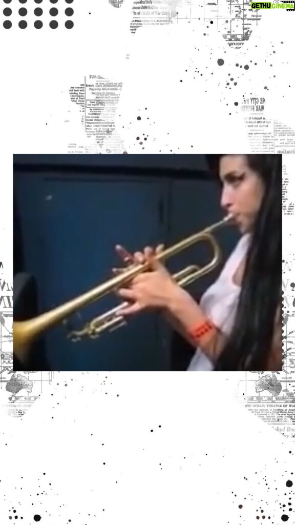 Amy Winehouse Instagram - Amy and trumpet player Jordan McLean backstage at SXSW in 2007. 🤍
