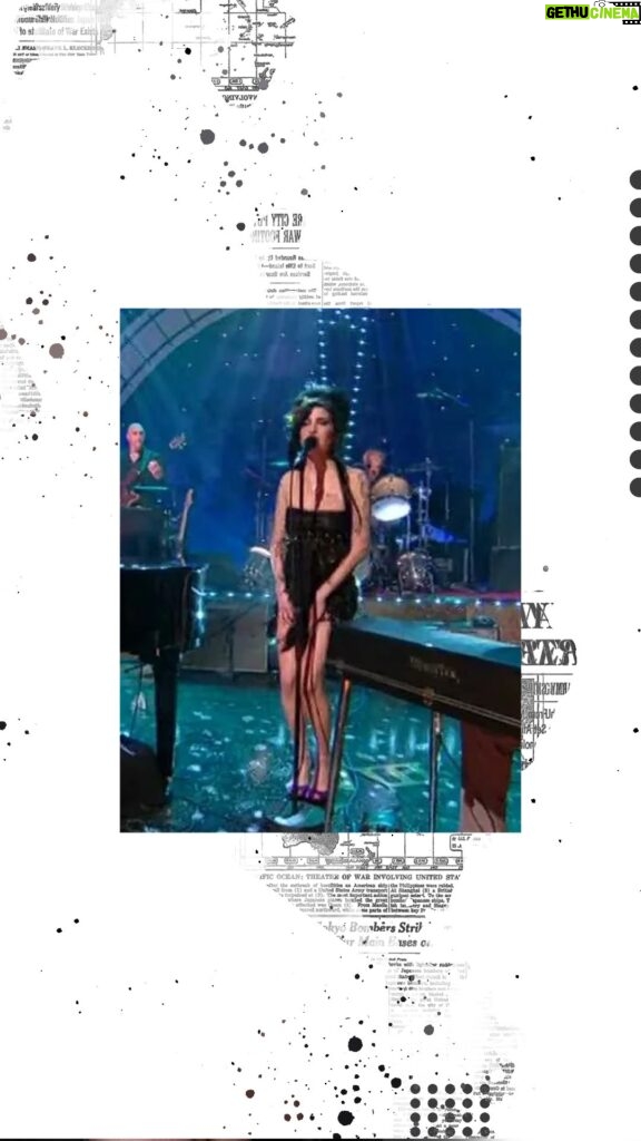 Amy Winehouse Instagram - Happy New Years Eve! Looking back on Amy's iconic New Years Eve performance of her cover of Toots and the Maytals' 'Monkey Man' with Jools Holland and his Rhythm & Blues Orchestra on the 31st December 2006.