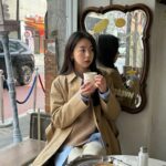 An So-hee Instagram – 🤎☕️🧥😺🩵