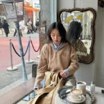 An So-hee Instagram – 🤎☕️🧥😺🩵