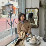 An So-hee Instagram – 🤎☕️🧥😺🩵