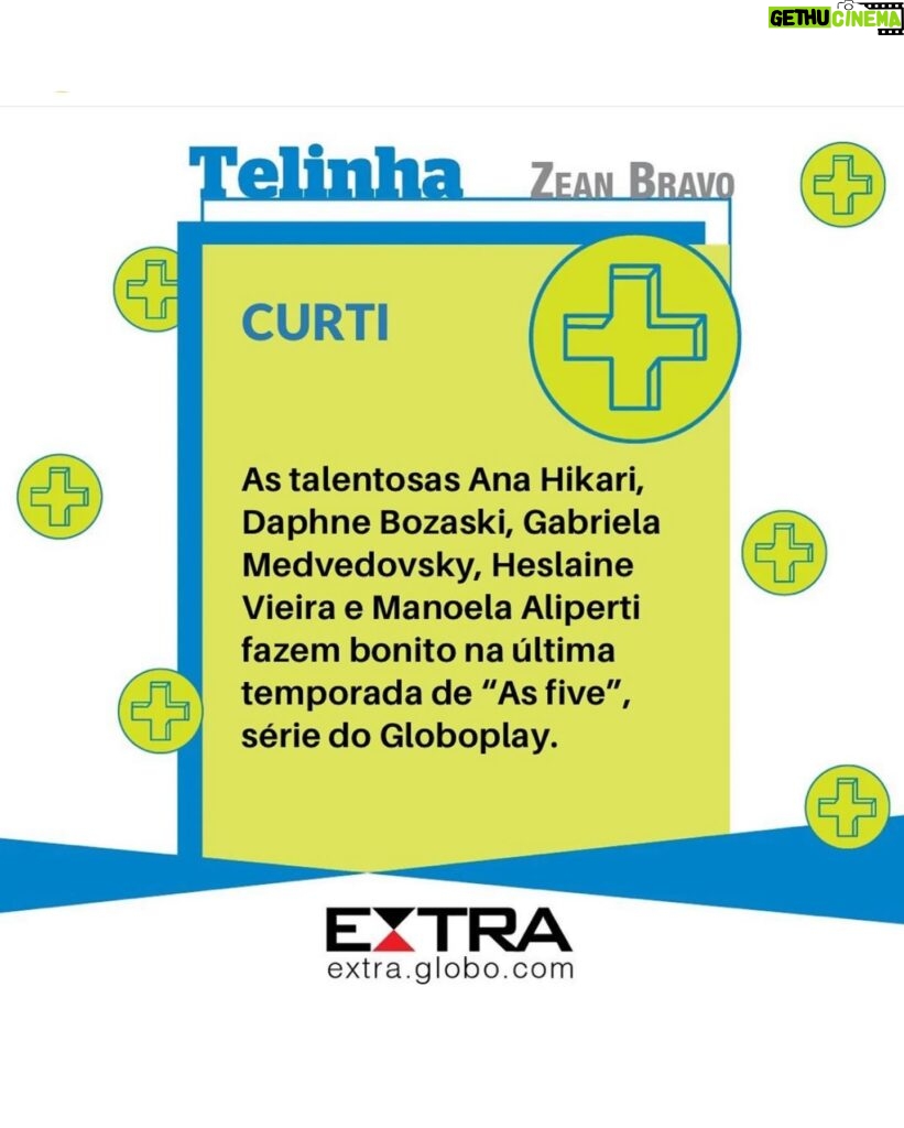 Ana Hikari Instagram - Pouco mais de uma semana da nossa estreia e eu tô de coração quentinho com o retorno de vocês que assistiram nossa 3ª temporada de #AsFive ! MUITO obrigada!!!! ❤️ Hoje foi um curti do querido @zean.bravo E ontem uma crítica linda do @sitenatelinha E um bônus pro “não curti” do @zean.bravo no @jornalextra pra dizer que isso não devia ser uma despedida 🥹 Muito obrigada aos fivers que elogiaram essa temporada ❤️🥰 amo cada um de vocês