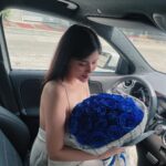 Ana Jalandoni Instagram - May all your “soons” turn into “finally” 💙 @flowersbypablo
