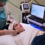 Ana Jalandoni Instagram – Your one-stop solution for glowing skin ✨️✨️✨️ @theiconclinicph 
#hydrafacial #icondoll #glowingskincare