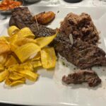 Ana Navarro Instagram - When we first moved to Miami in the 1980’s -along with hundreds of thousands of other Nicaraguans fleeing a communist revolution and civil war- there was one place that reminded us of home, @losranchossteak. This restaurant existed in Nicaragua and is the OG of Nicaraguan restaurants in Miami. It’s where my family marked many occasions. I’m so happy they just opened a new restaurant in my hood, #CoralGables. I’ll be there a lot. It’s great, fresh food at accessible price. Nicaraguan staples are grilled meats, gallo pinto (rice & beans), plantains and vegetable-based sauces, pickled onions, chimichurri. Go give it a try. The dish I’m eating in last pics is called “vigorón”. It’s one of my favorite foods and so simple. Boiled yucca, pickled coleslaw and pork rinds! In Nicaragua, they often serve it on banana leaves. The ones they make at the Parque de Granada are famous.