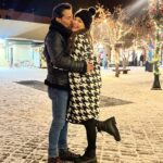 Ana Patricia Gámez Instagram - Y por fin cae nieve en #Aspen ❄️✨🥰 Cena en familia ♥️