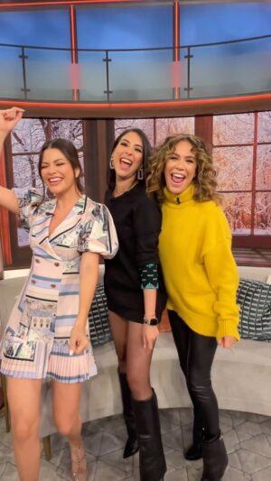 Ana Patricia Gámez Instagram - Cuánto se juntan las muchachas shulas en @DespiertAmerica 🌵💪🏼