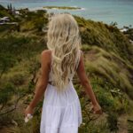 Andréane Chamberland Instagram - One day reality will be better than my dreams Which photo do You like the most? 1,2,3,4,5,6,7,8 ? #hawai #hawaii #hawaiilife #hawaii🌺 #hawaii🌴 #hawaiilove #whitedress #blondehair