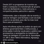 Andréia Horta Instagram - Antônio Araújo e Eliana Monteiro foram mestres em meu caminho no início de minha formação profissional em São Paulo. Fui aluna do Tó entre 2002 e 2004 na Escola Livre De Santo André e em 2004 entrei para a companhia Teatro da Vertigem onde fiquei por 1 ano. Aprendi muito ali. Aquelas experiências pautaram meu olhar e me deram base firme. É lamentável que estejam passando por isso com a pesquisa e imensa colaboração que esse grupo tem a oferecer a cada pessoa que assiste aos seus trabalhos. Se você puder, colabore com o que for possível.
